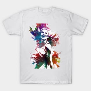 Cheerleader sport art #cheerleader T-Shirt